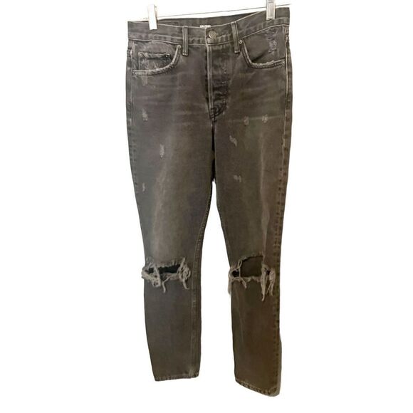 ‎GRLFRND Black Distressed Skinny Jeans - Picture 1 of 5